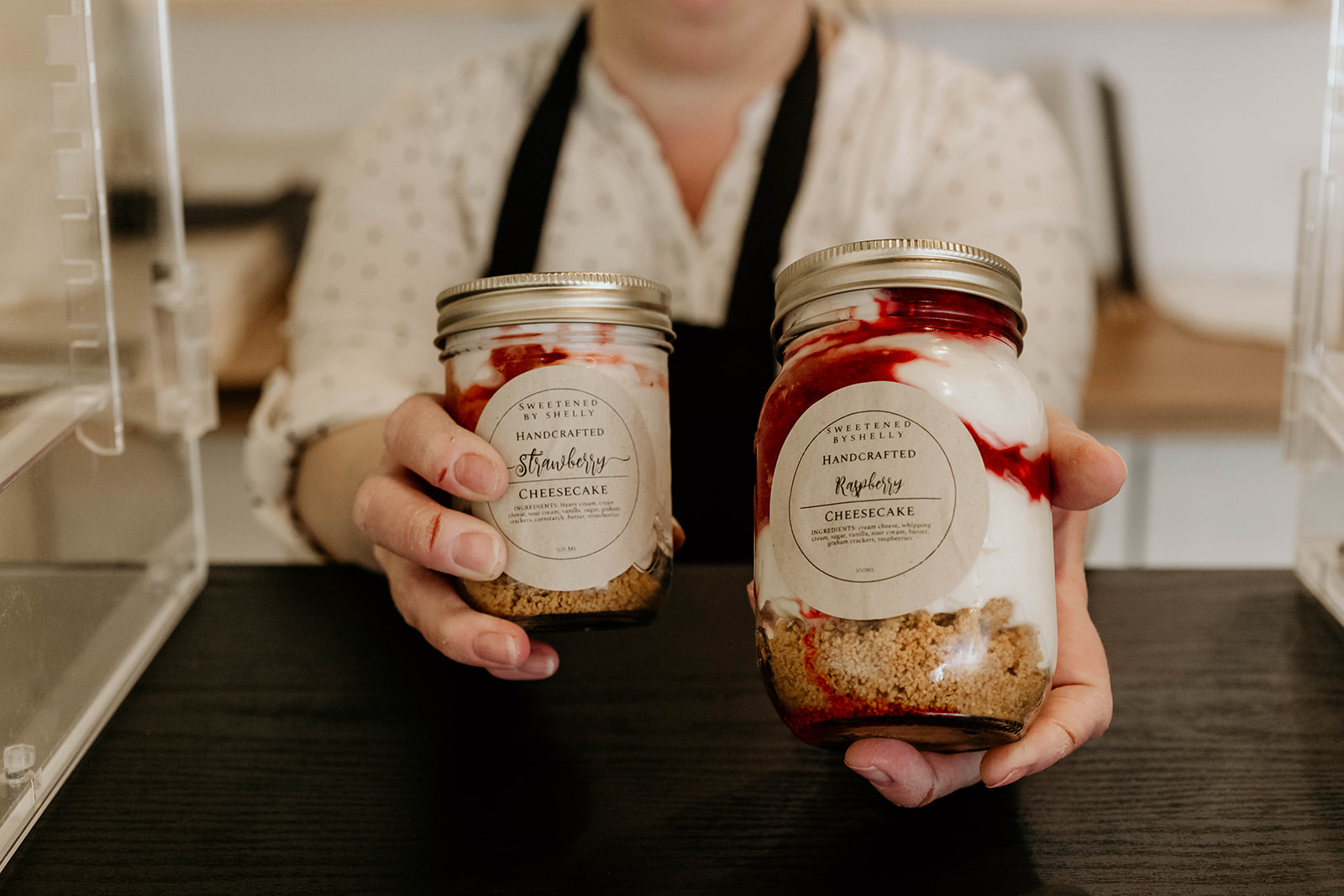 Cheesecake Jars - Contact - Sweetened By Shelly - Deep River Ontario